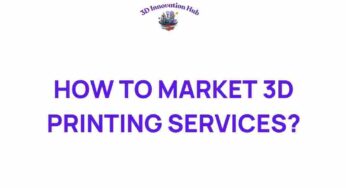 Unlocking Success: How to Market 3D Printing Services Effectively