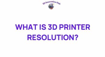 Unlocking the Mystery: What is 3D Printer Resolution and Why It Matters