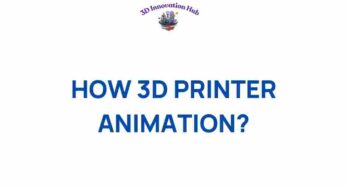 Unveiling the Magic: How 3D Printer Animation Transforms Creativity