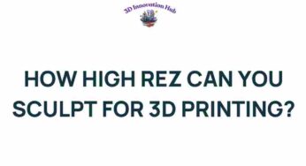 How High Res Can You Sculpt? The Future of 3D Printing Awaits