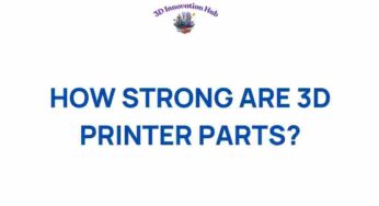 Unveiling the Strength of 3D Printer Parts: What You Need to Know