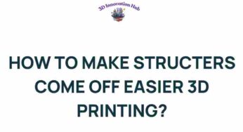 Unlocking the Secrets: How to Make 3D Printing Structures Detach Effortlessly