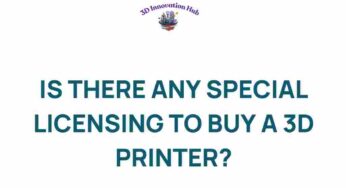 Navigating the World of 3D Printer Licensing: What You Need to Know
