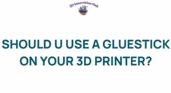 Should You Use a Glue Stick on Your 3D Printer? The Surprising Truth