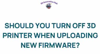 Should You Power Down Your 3D Printer Before Uploading Firmware?