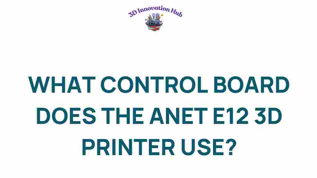 Anet-E12-control-board