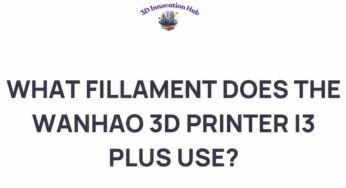 Unveiling the Best Filament for Your Wanhao 3D Printer i3 Plus