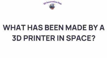 Discover What a 3D Printer Has Created in the Final Frontier