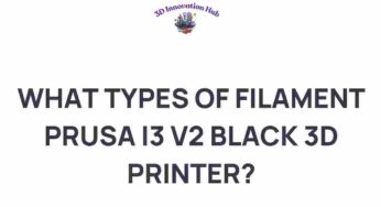 Unveiling the Secrets: What Filaments Work Best for Your Prusa i3 V2?