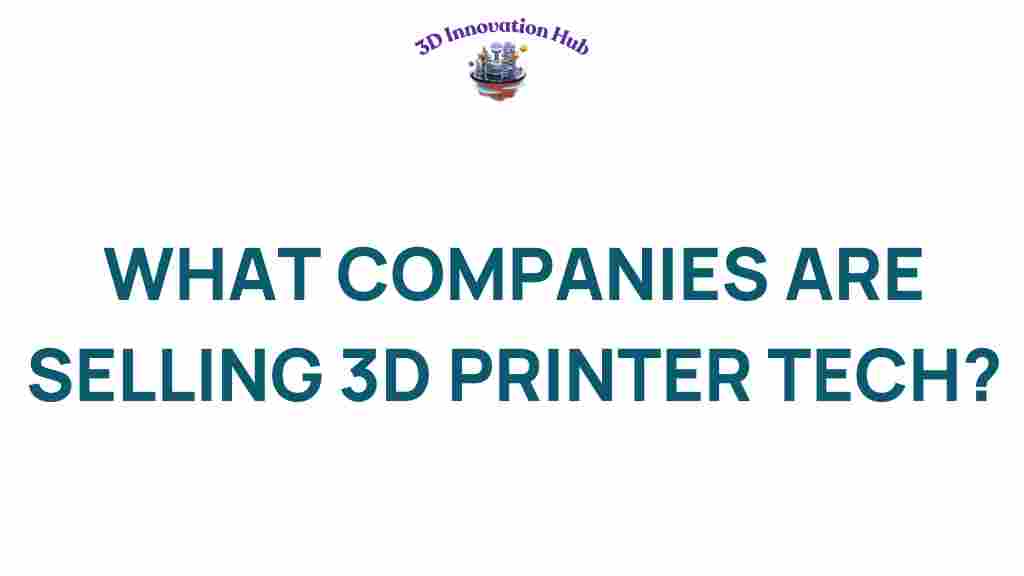 3d-printer-tech-companies